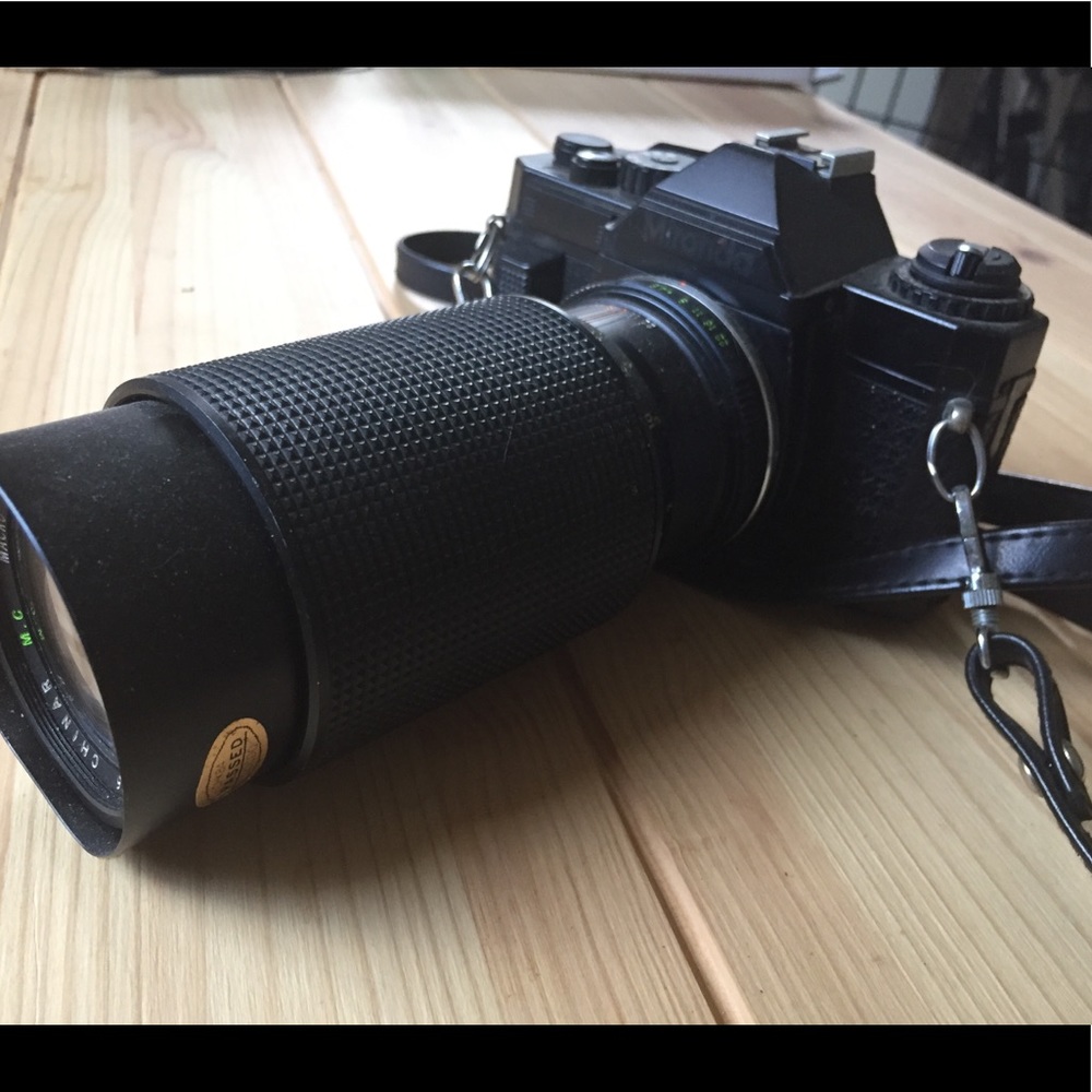 Old film camera
